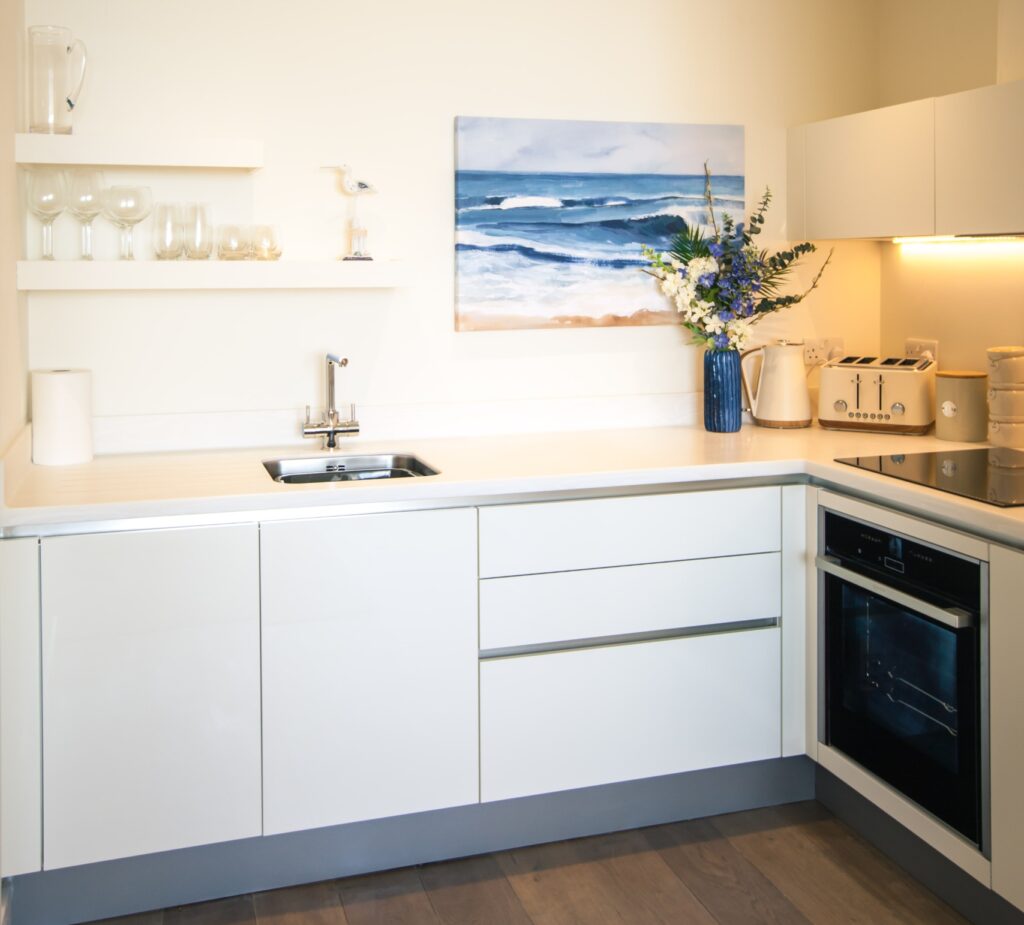 Kitchen Area - Luxury holiday apartments Kent